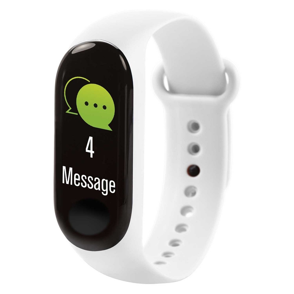 Tikkers Kids Smart Fitness Activity Tracker White TKS010010